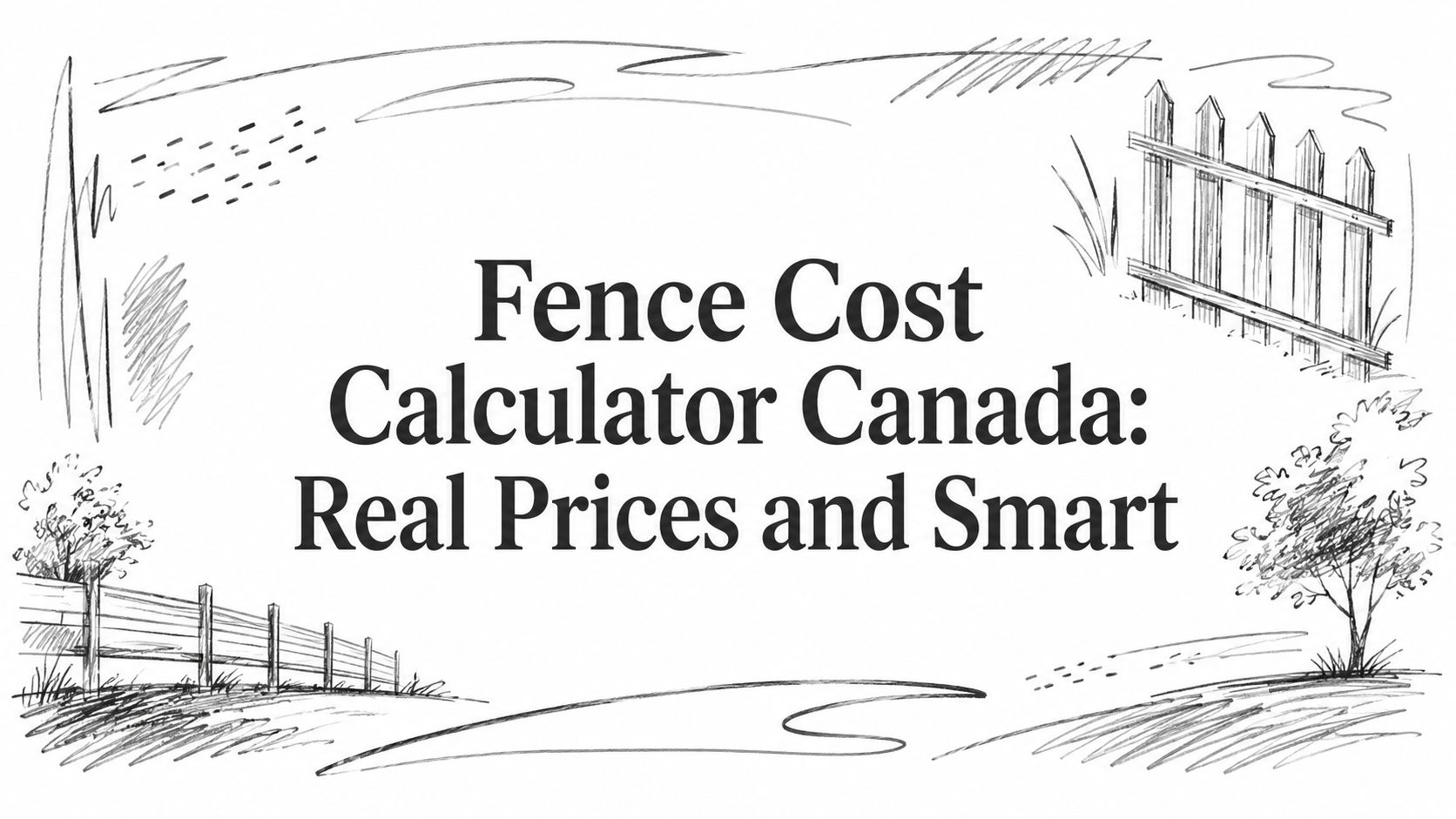 Fence Cost Calculator Canada: Real Prices and Smart