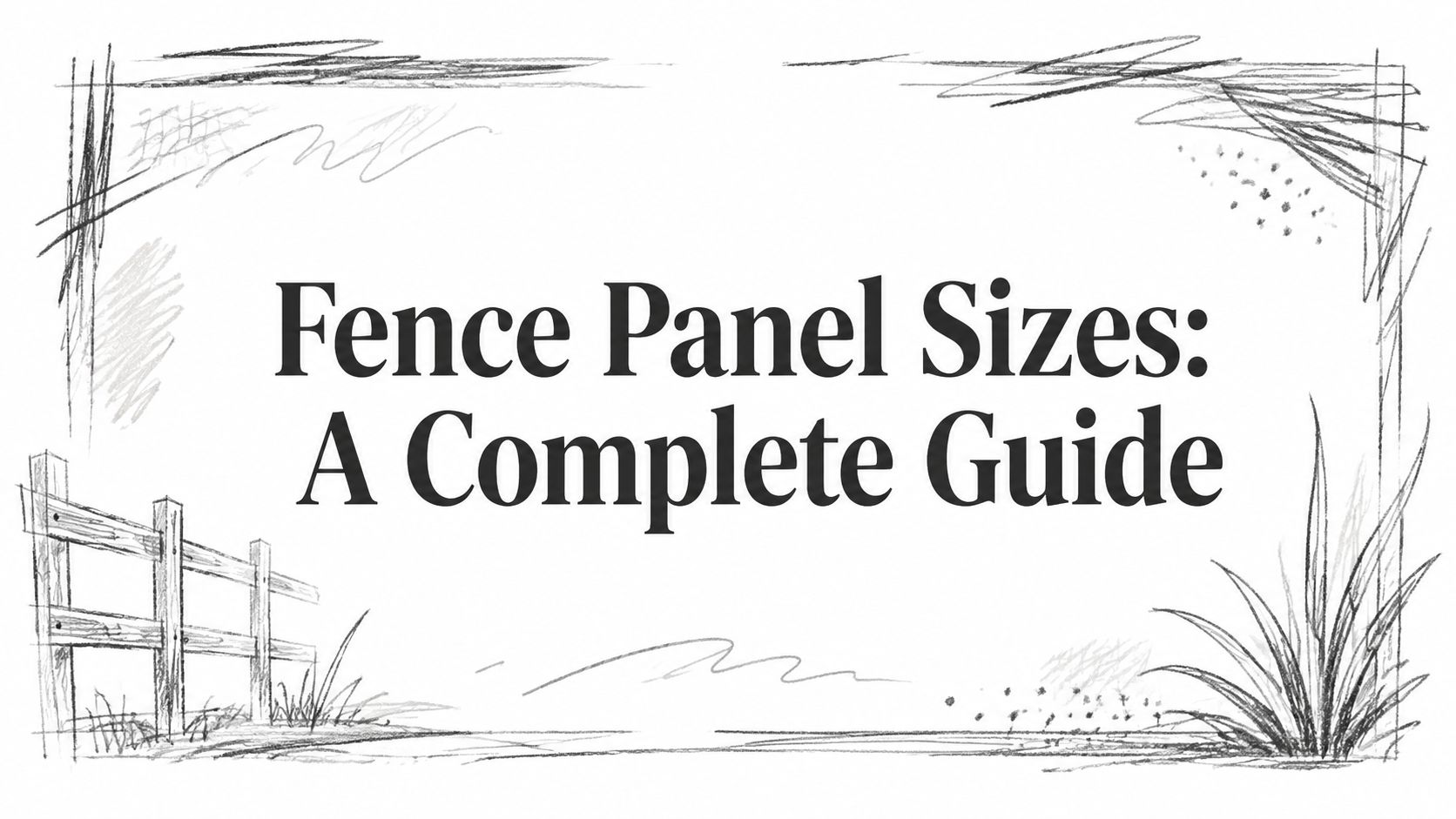 Fence Panel Sizes: A Complete Guide