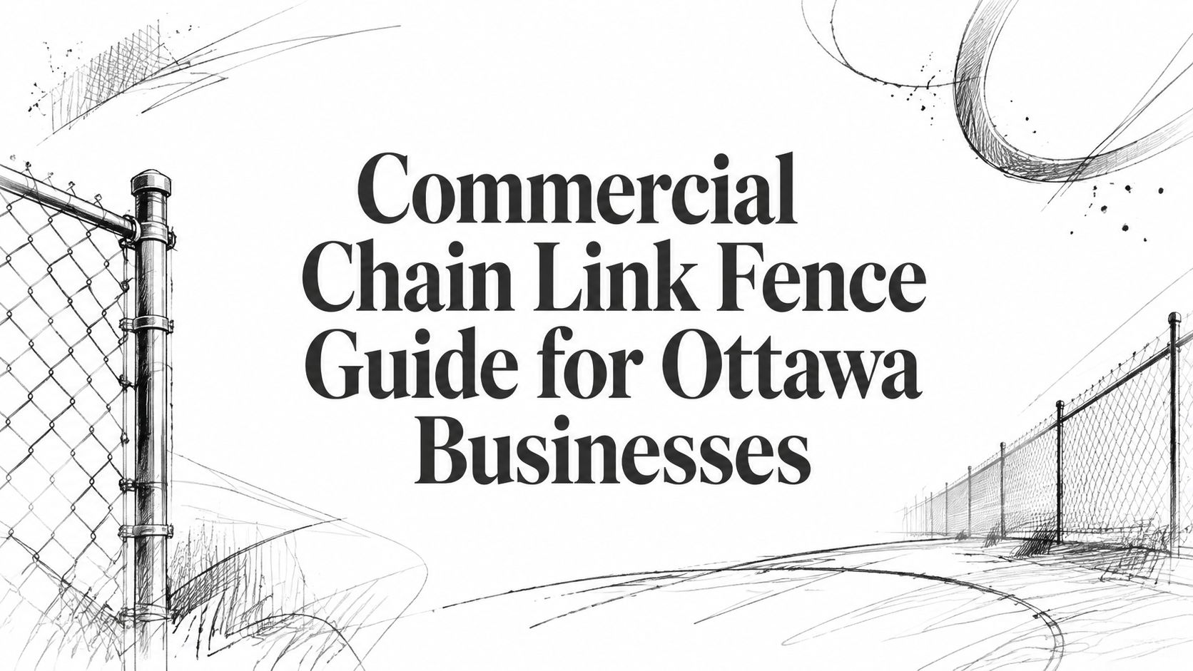 Commercial Chain Link Fence Guide for Ottawa Businesses
