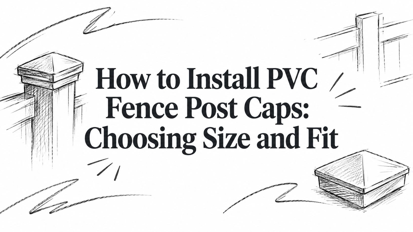 How to Install PVC Fence Post Caps: Choosing Size and Fit