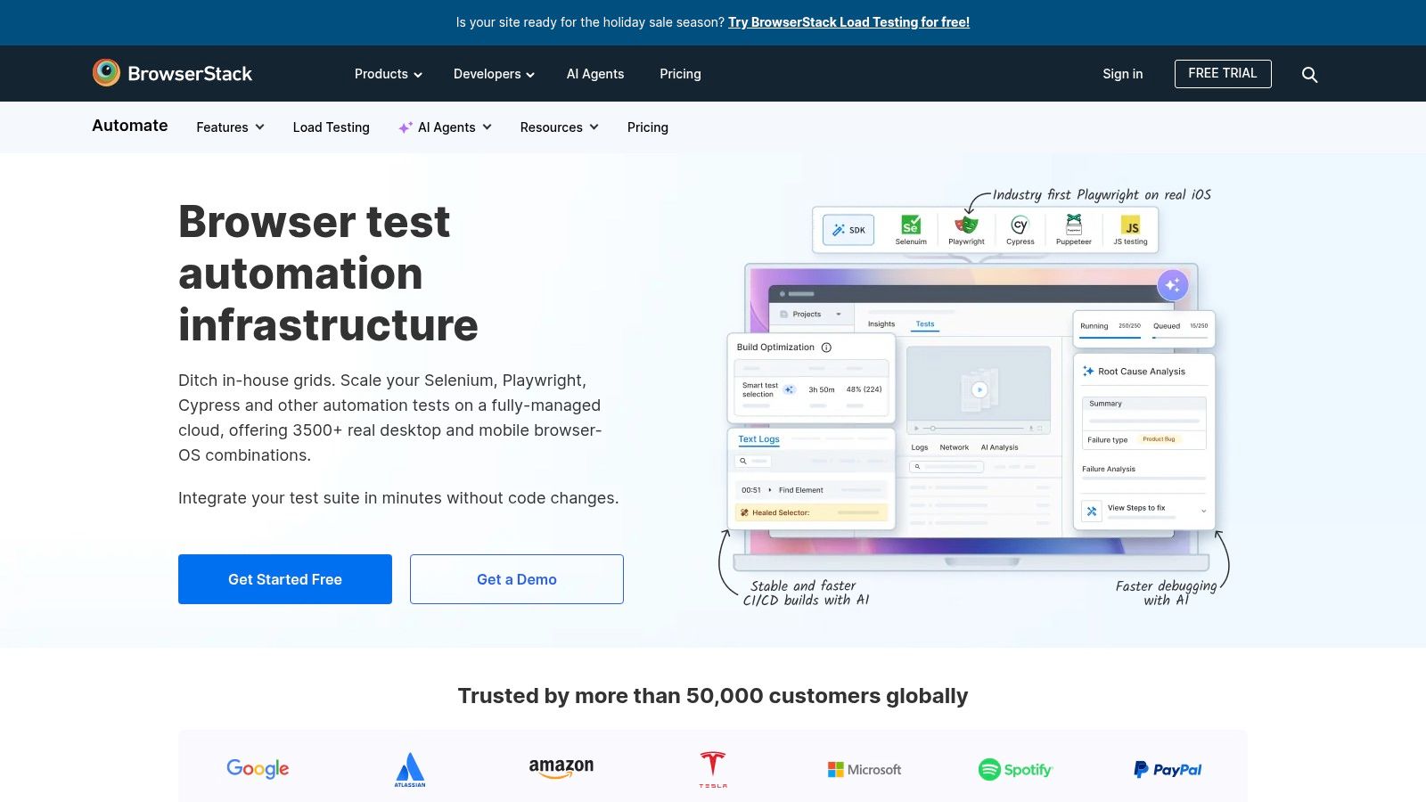 BrowserStack Automate