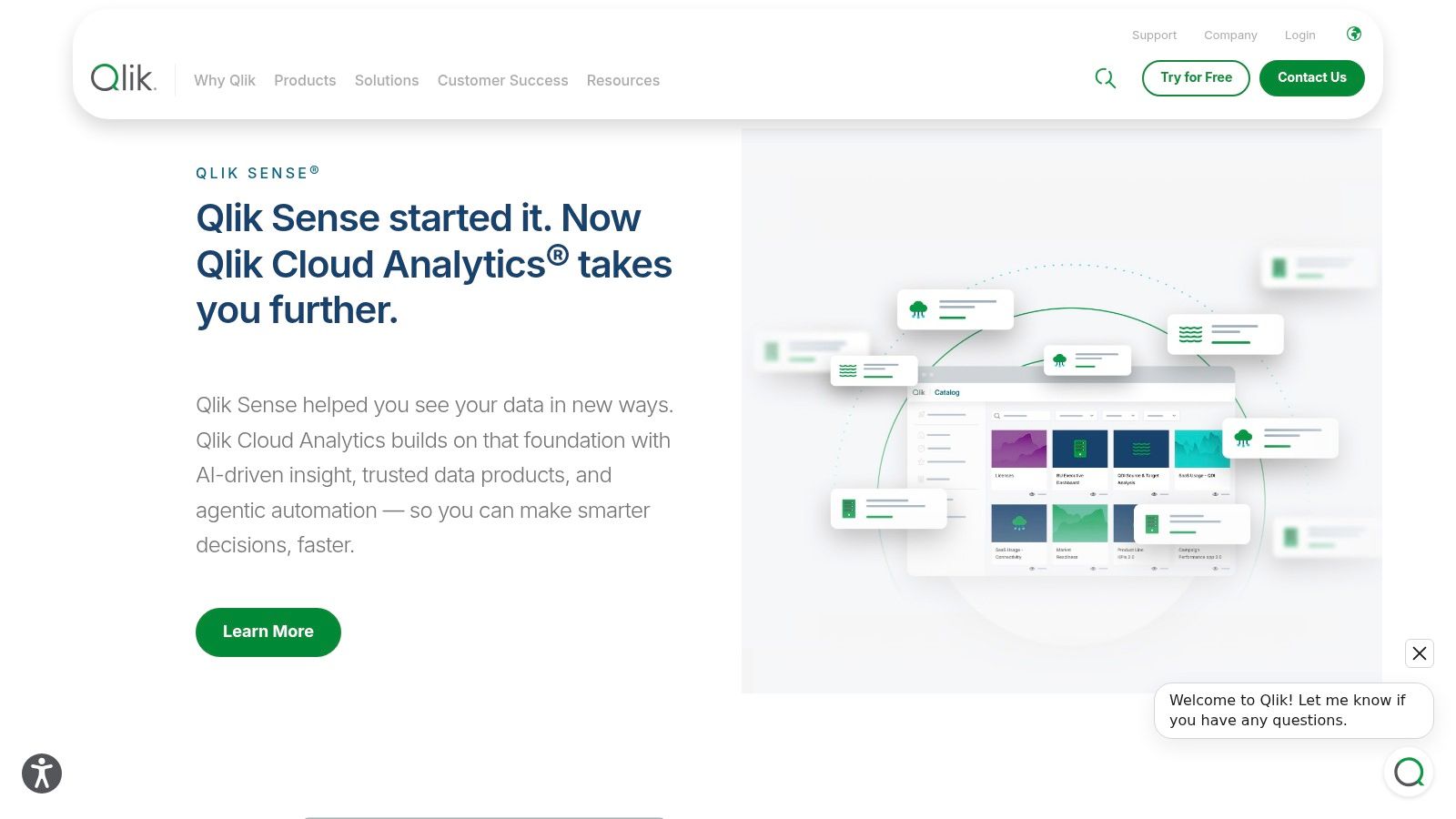 Qlik Cloud Analytics