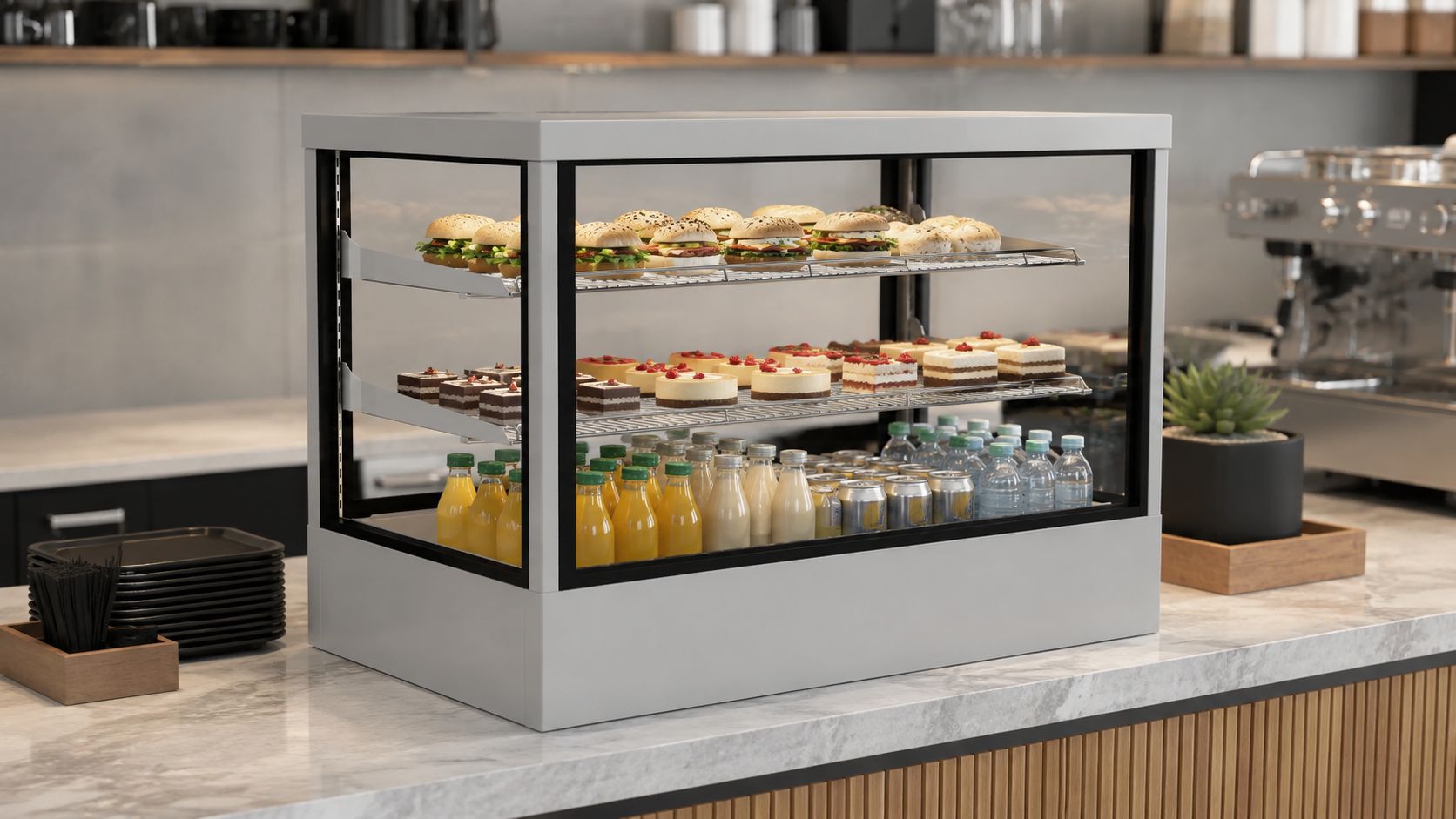 Festive Devon Chilled Compact Counter Top