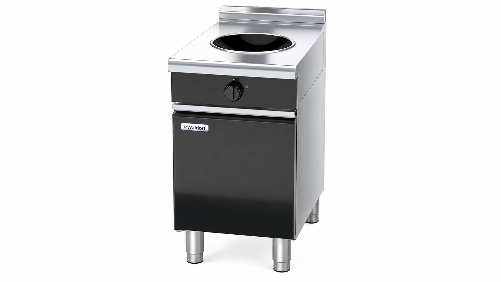 Waldorf Bold INLB8100W3-CD - 450mm Induction Wok Low Back Version - Cabinet Base