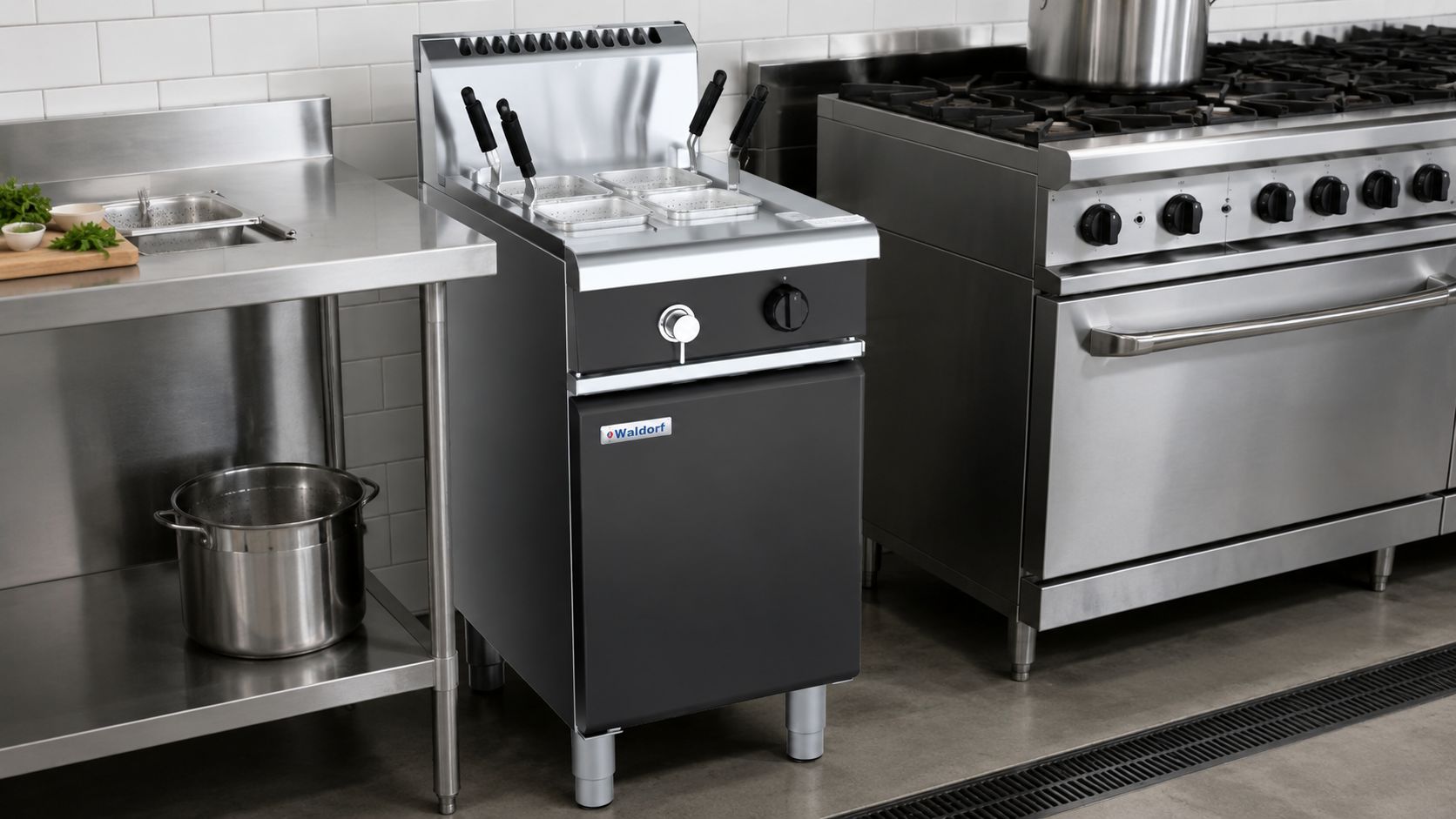 Waldorf Bold PCB8140G - 450mm Gas Pasta Cooker
