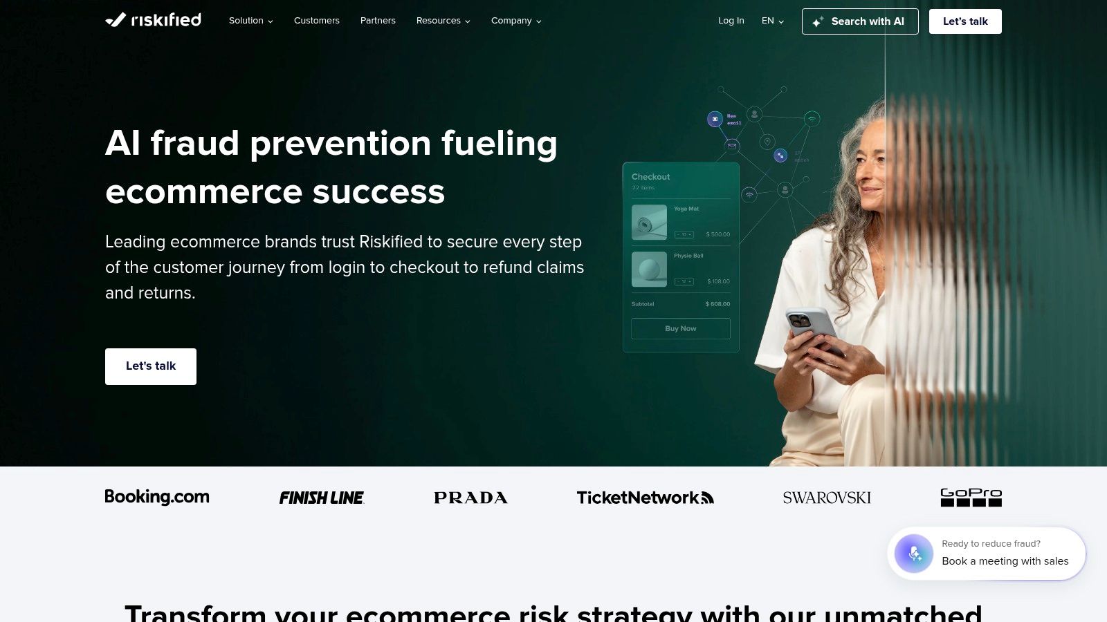 Riskified chargeback guarantee and dispute resolve