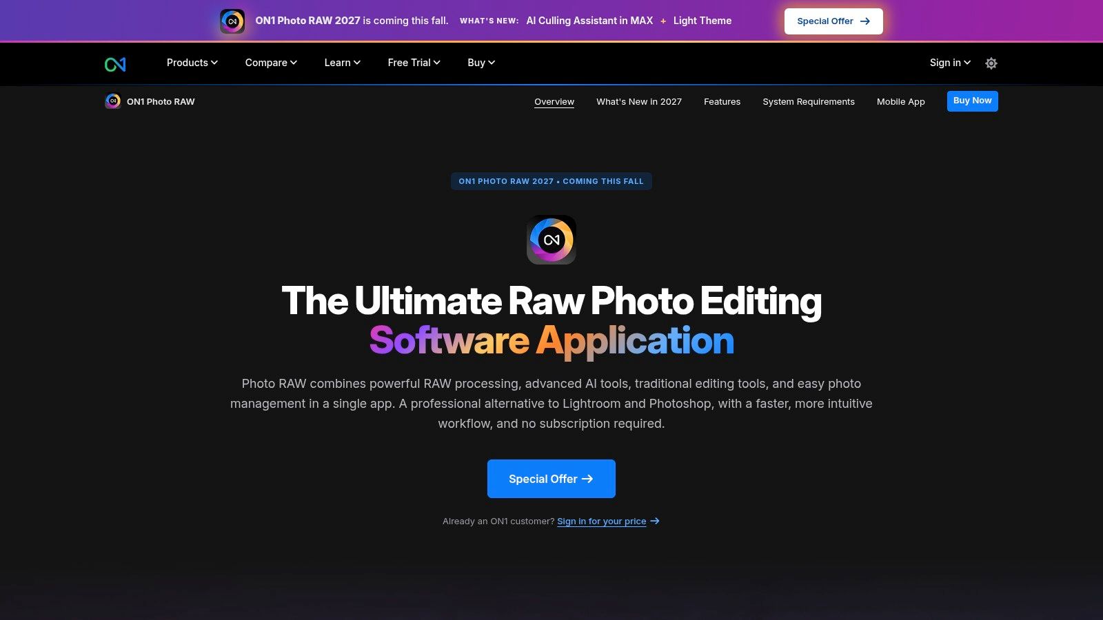 ON1 Photo RAW