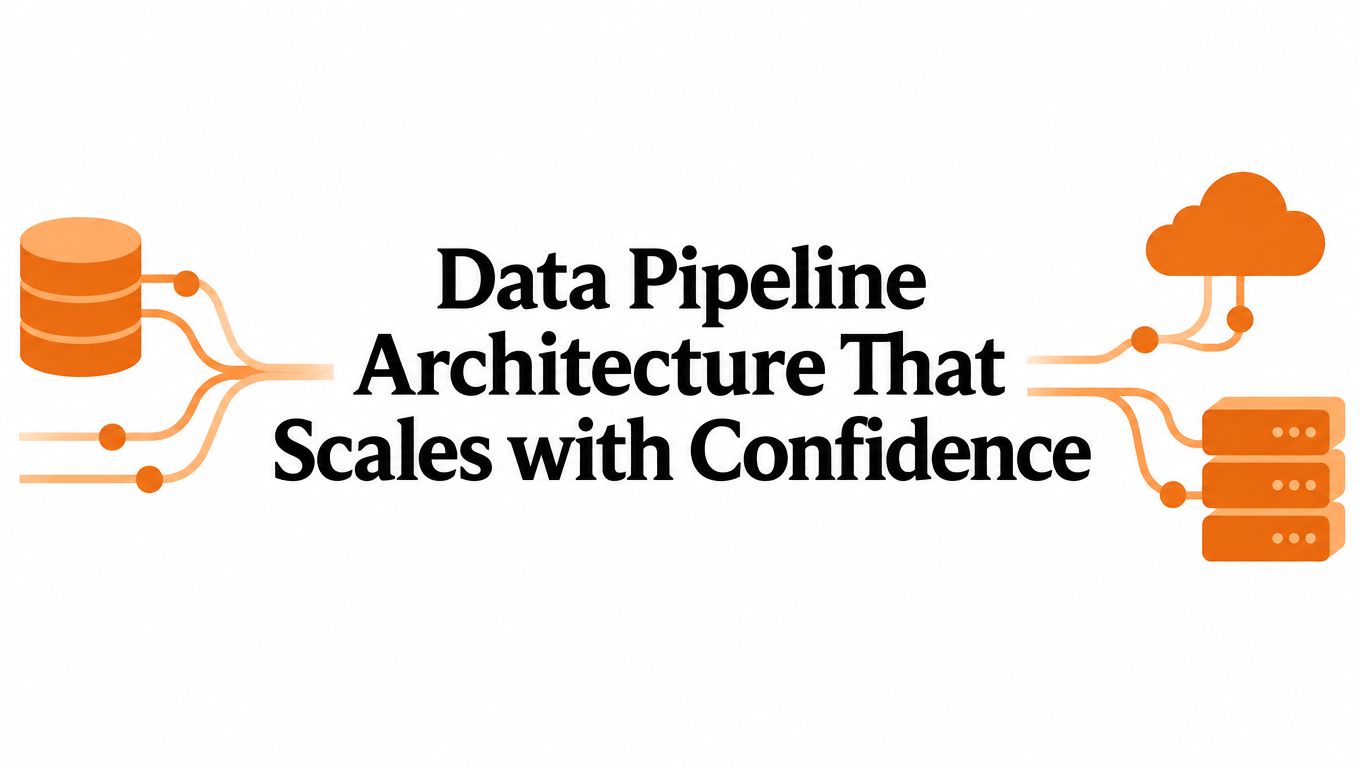 Data Pipeline Architecture That Scales with Confidence