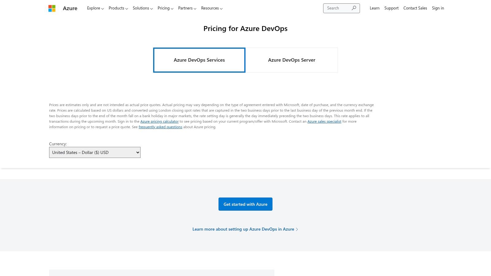 Azure DevOps Services