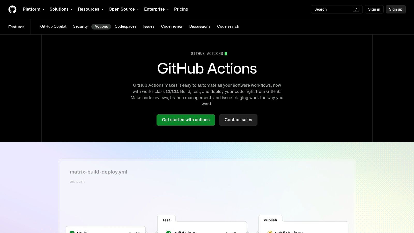 GitHub Actions