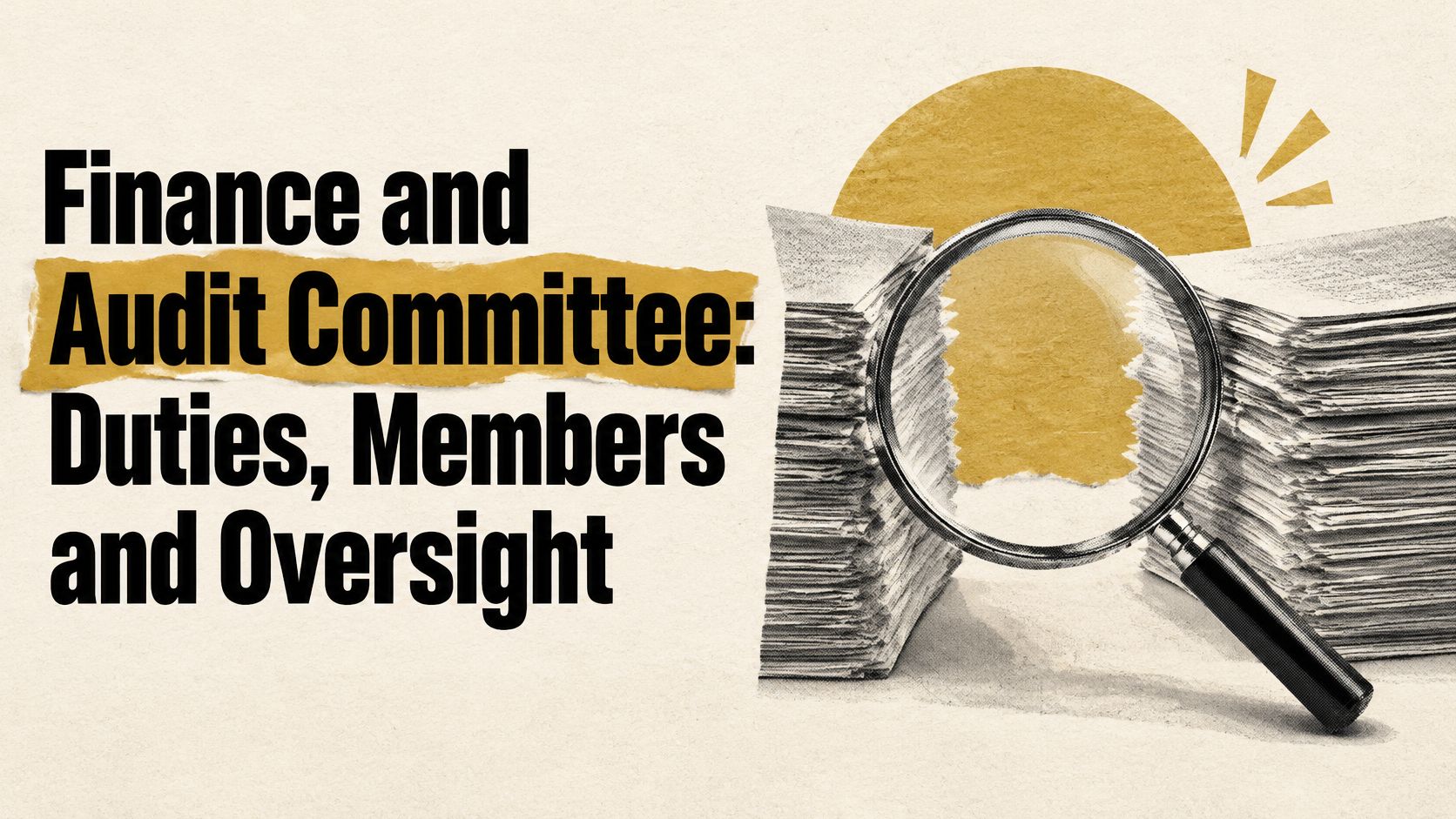 Finance and Audit Committee: Duties, Members and Oversight