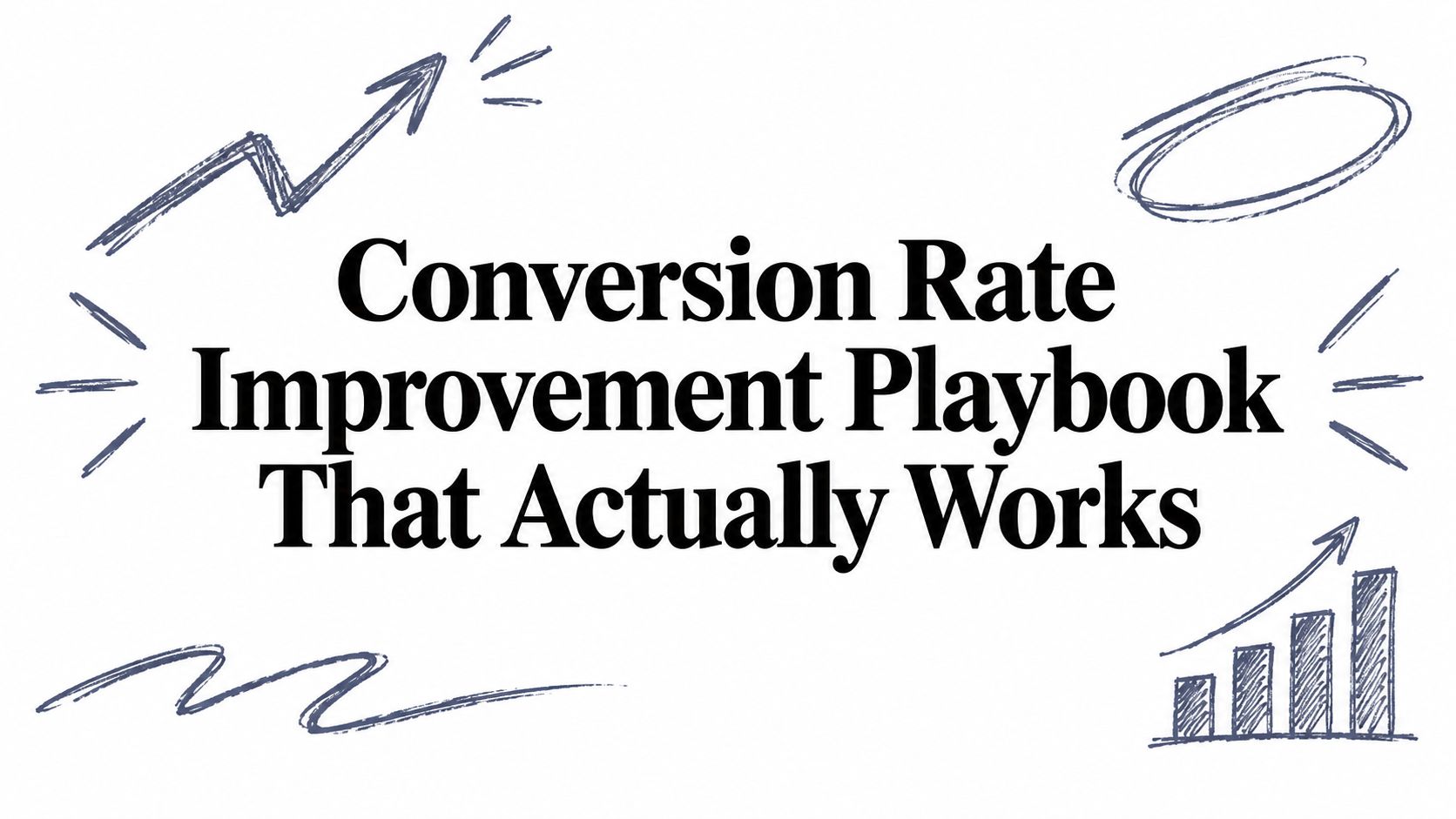Conversion Rate Improvement Playbook That Actually Works