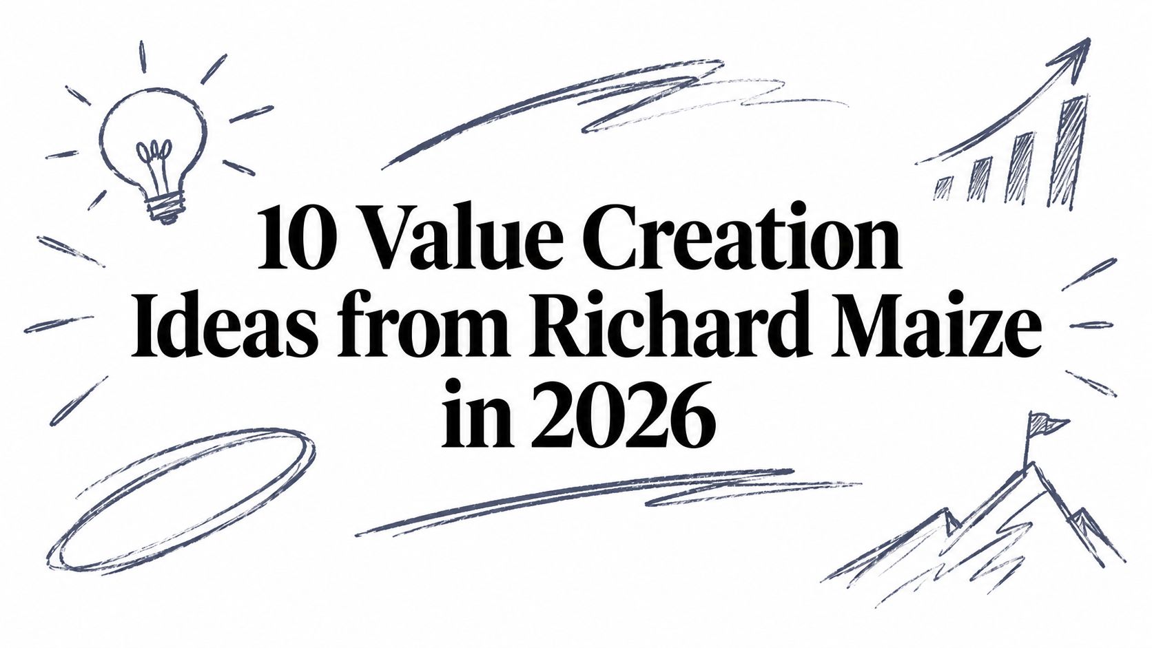 10 Value Creation Ideas from Richard Maize in 2026