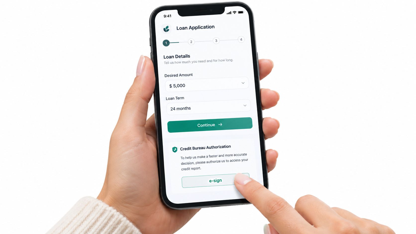 Screenshot from https://example.com/screenshots/personal-loan-prequalification-screen.png