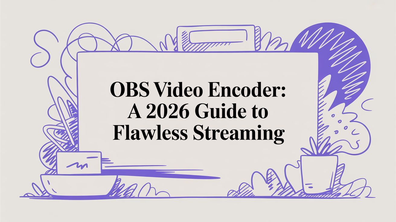 OBS Video Encoder: A 2026 Guide to Flawless Streaming | AI Video Detector