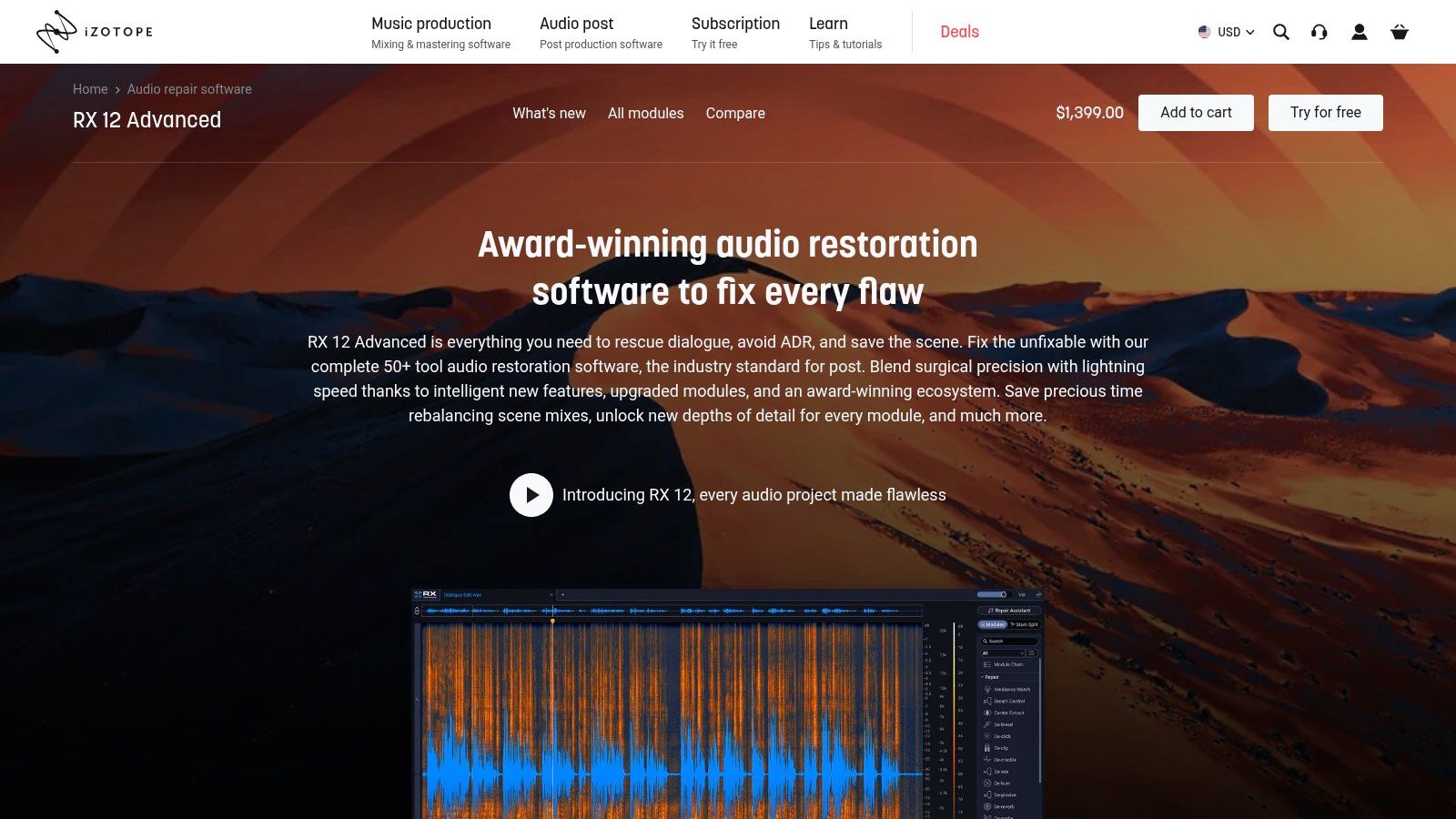 iZotope RX Advanced