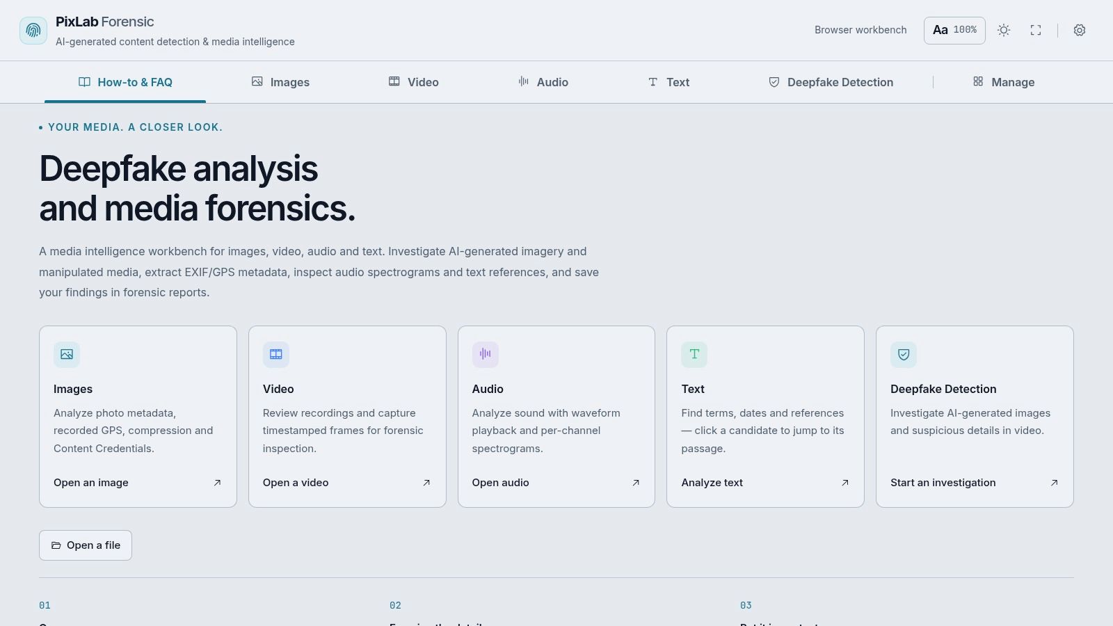 PixLab Forensic