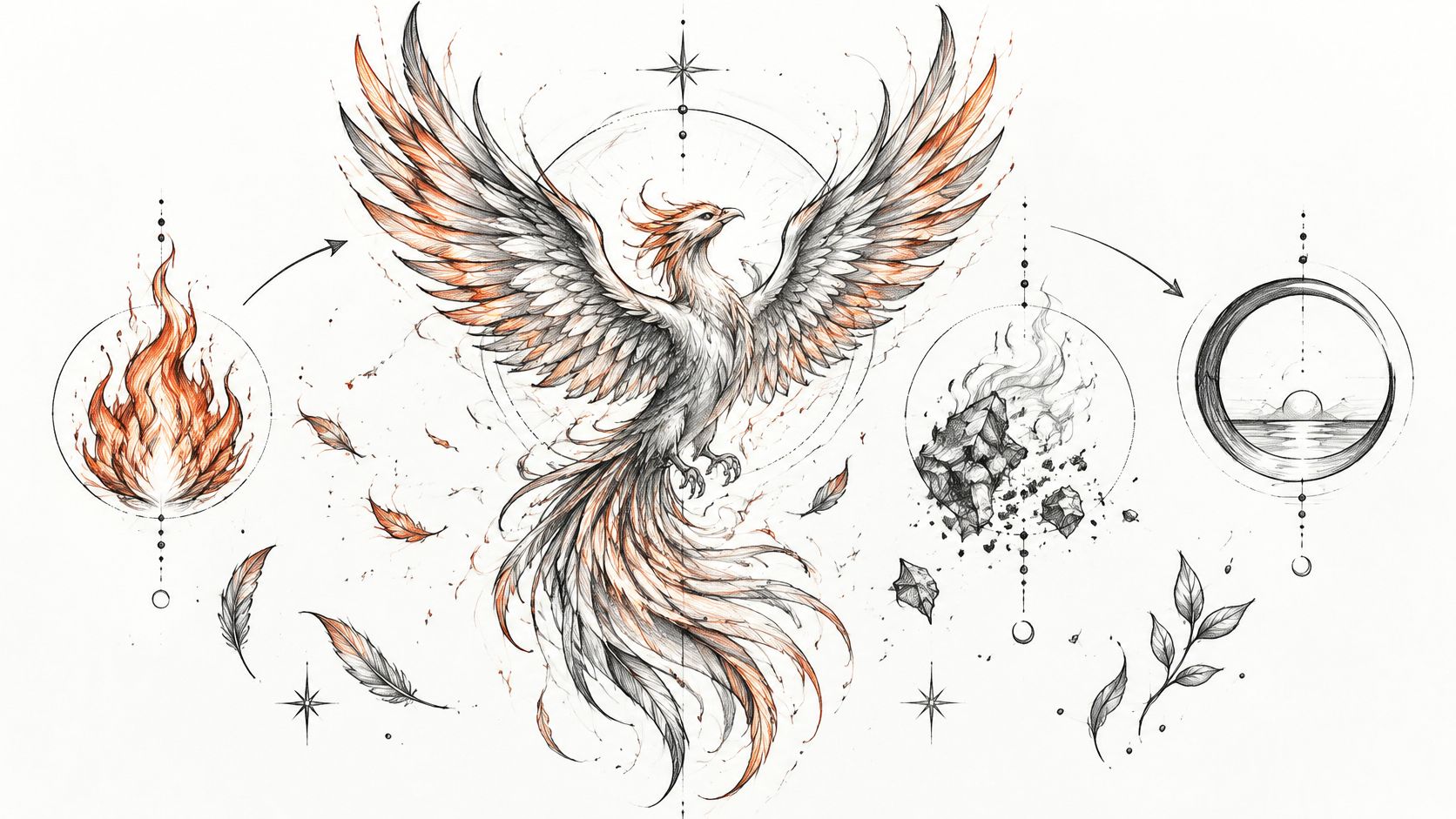 Phoenix Tattoo Meaning: Rebirth, Fire and Style | Just Tattoos
