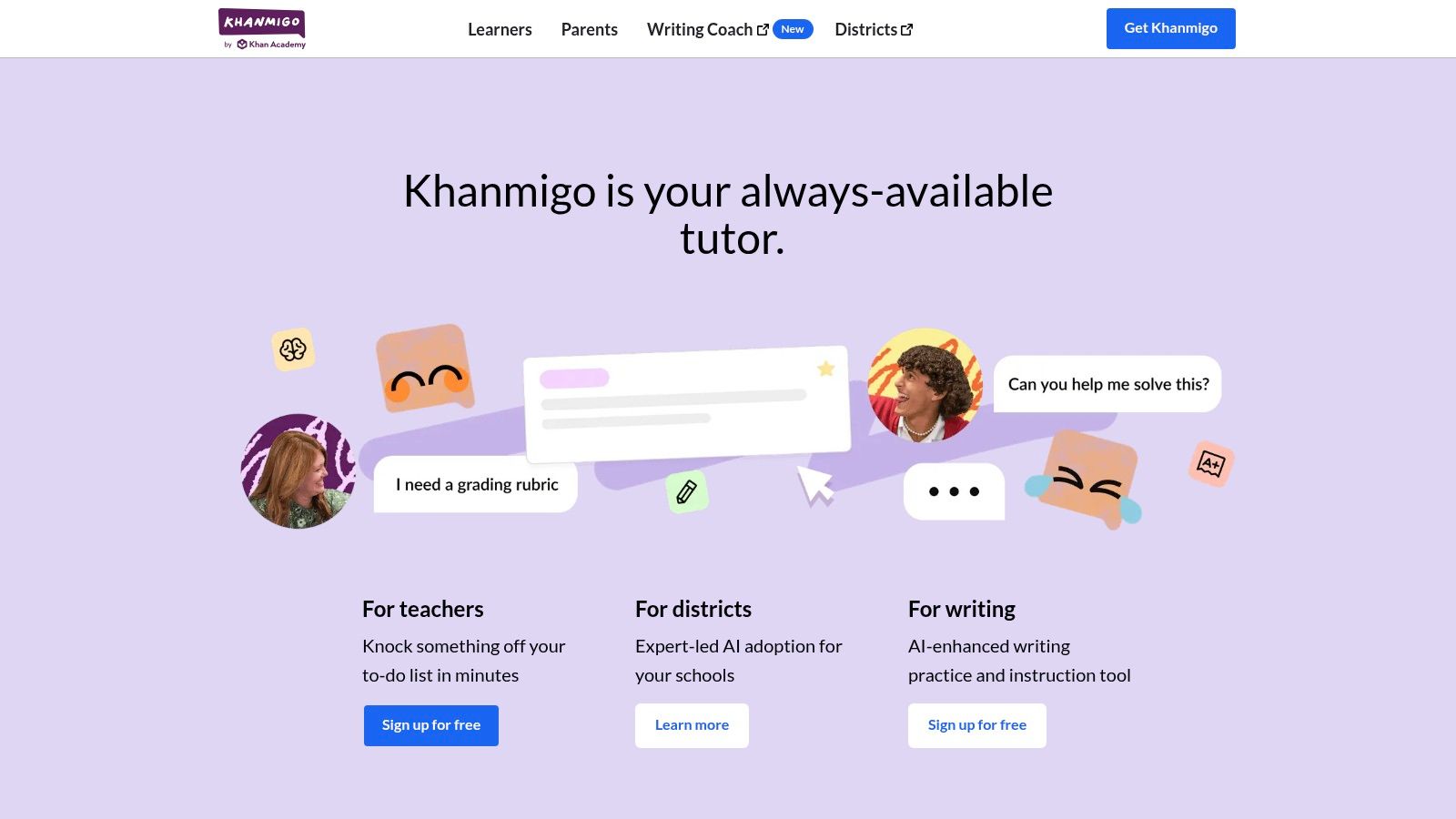 Khanmigo (Khan Academy)