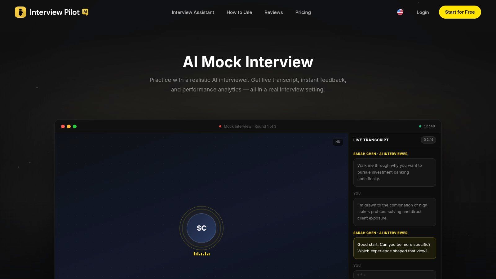 Ai Mock Interview