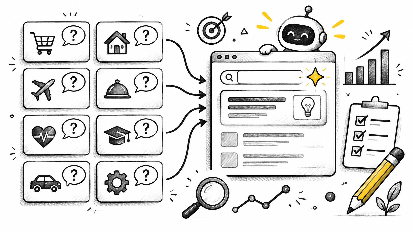 8 Examples of Focus Keywords for AEO and SEO