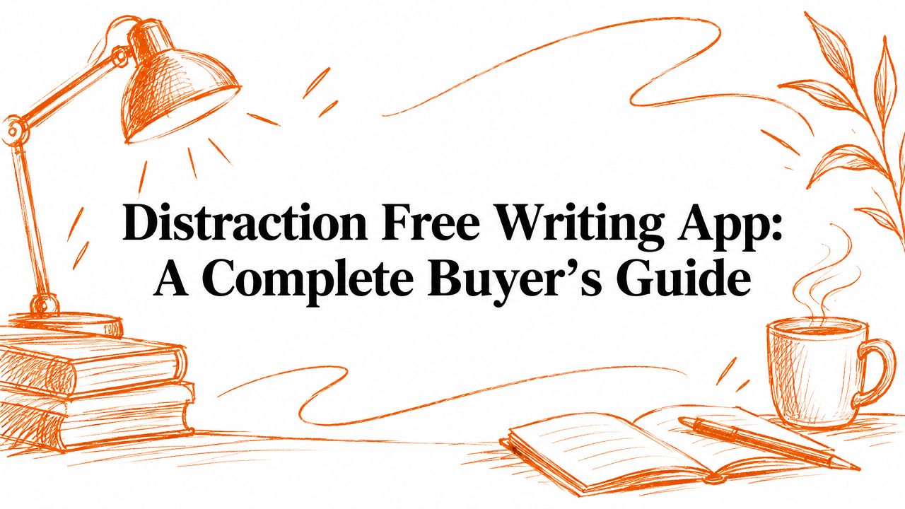 Distraction Free Writing App: A Complete Buyer's Guide