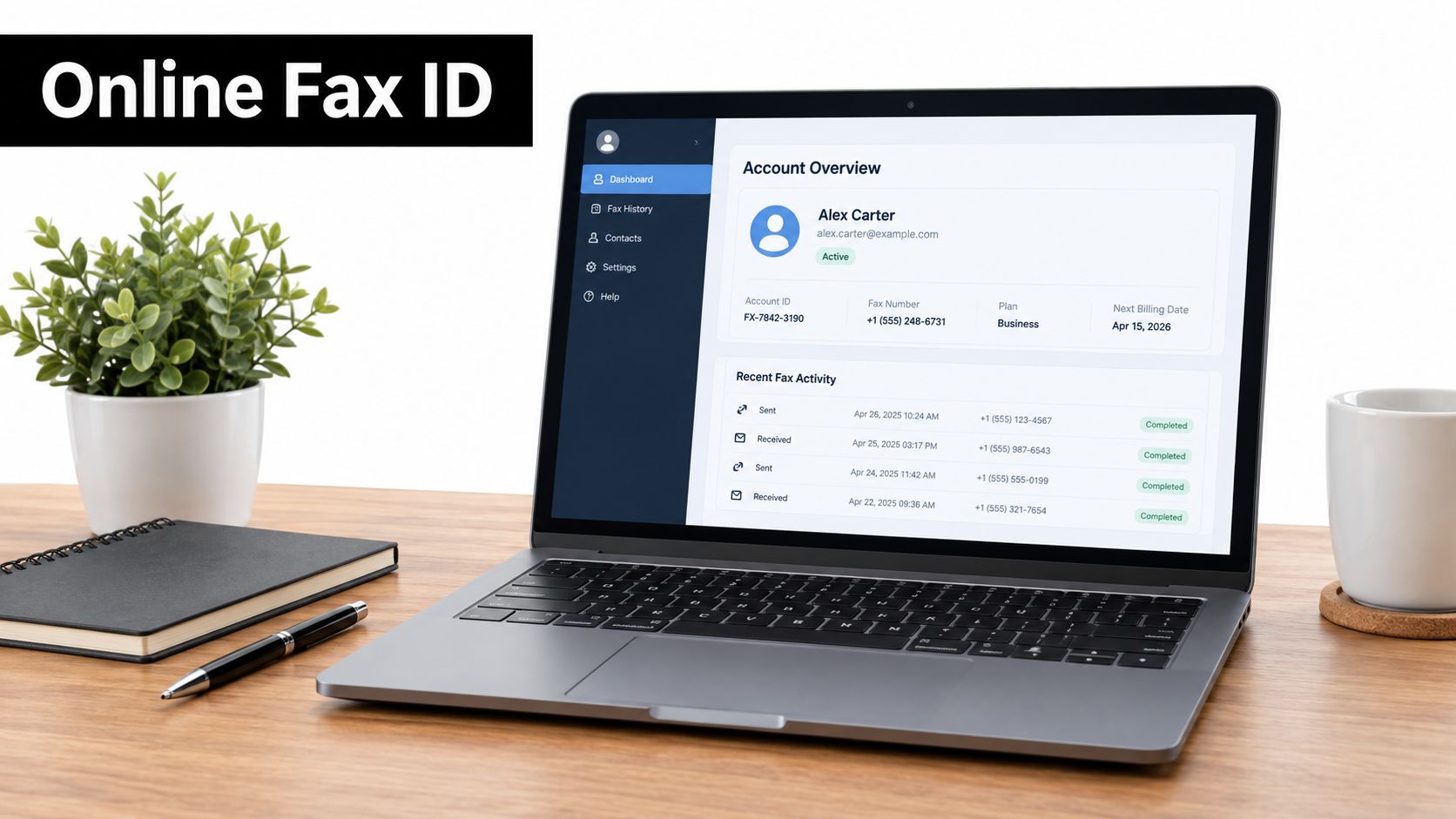 Screenshot from https://example.com/screenshots/online-fax-dashboard-number.png