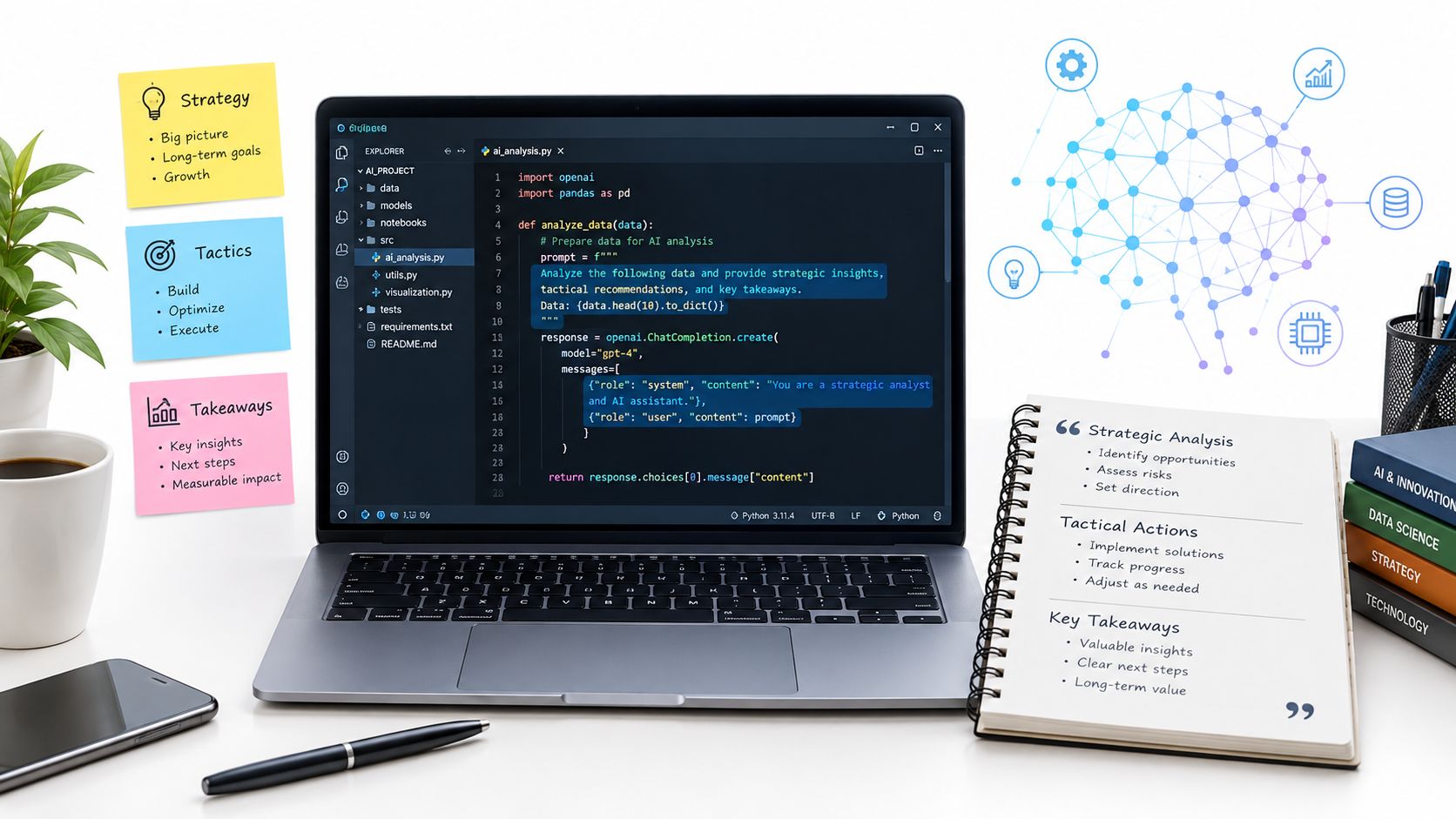 10 AI Code Examples in Python You Can Run Offline