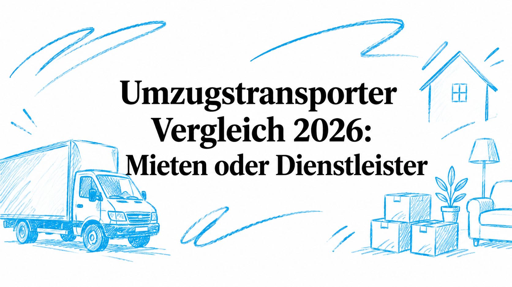 Umzugstransporter Vergleich 2026: Mieten oder Dienstleister