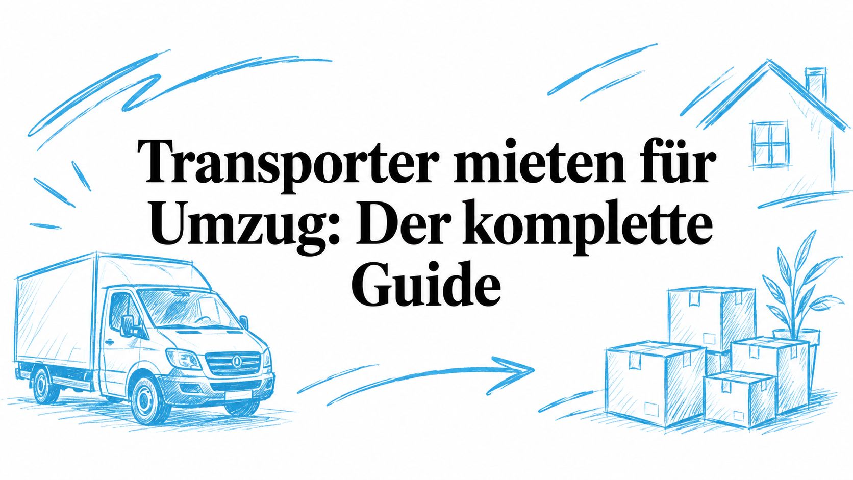 Transporter mieten für Umzug: Der komplette Guide