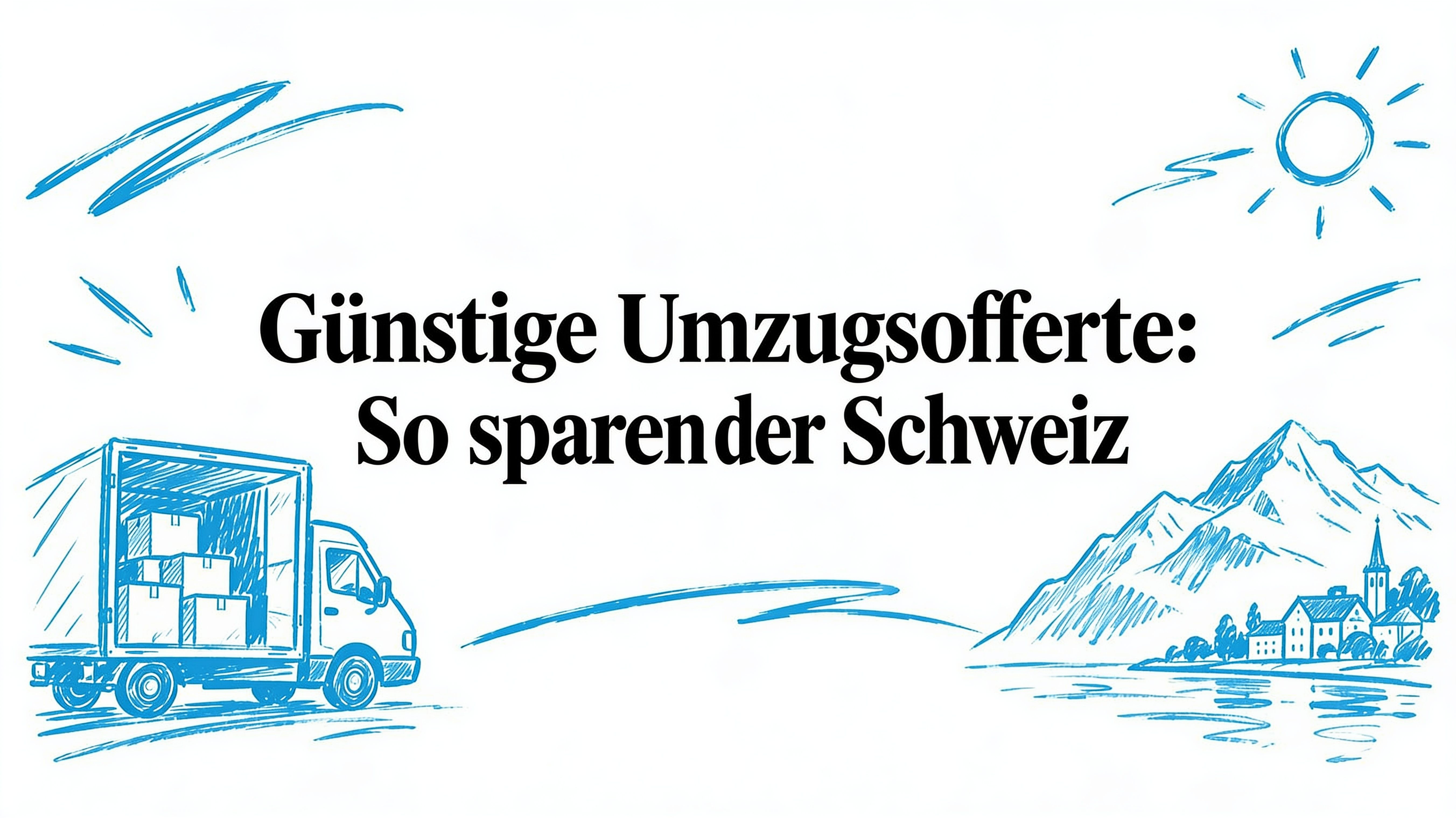 Devis déménagement pas cher: So sparen Sie in der Schweiz