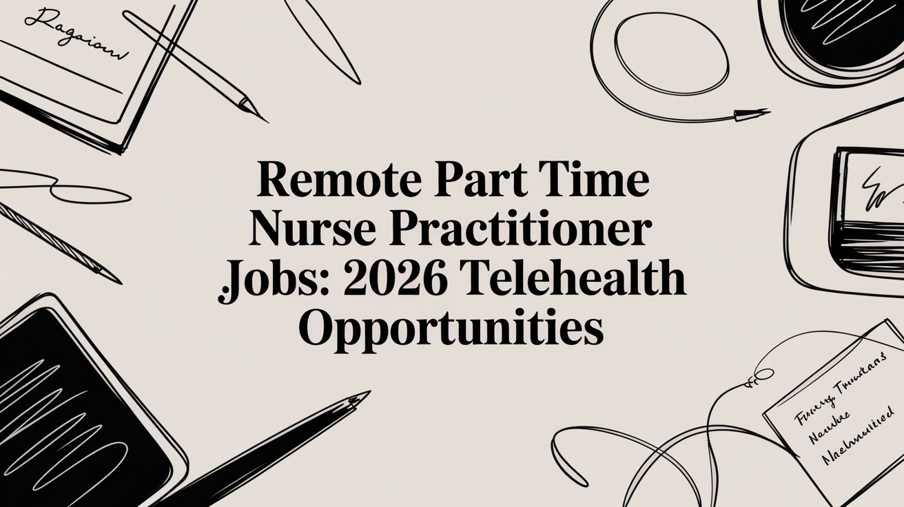 The Remote Part Remote Part Time Nurse Practitioner Jobs: 2... | WeekdayDoc