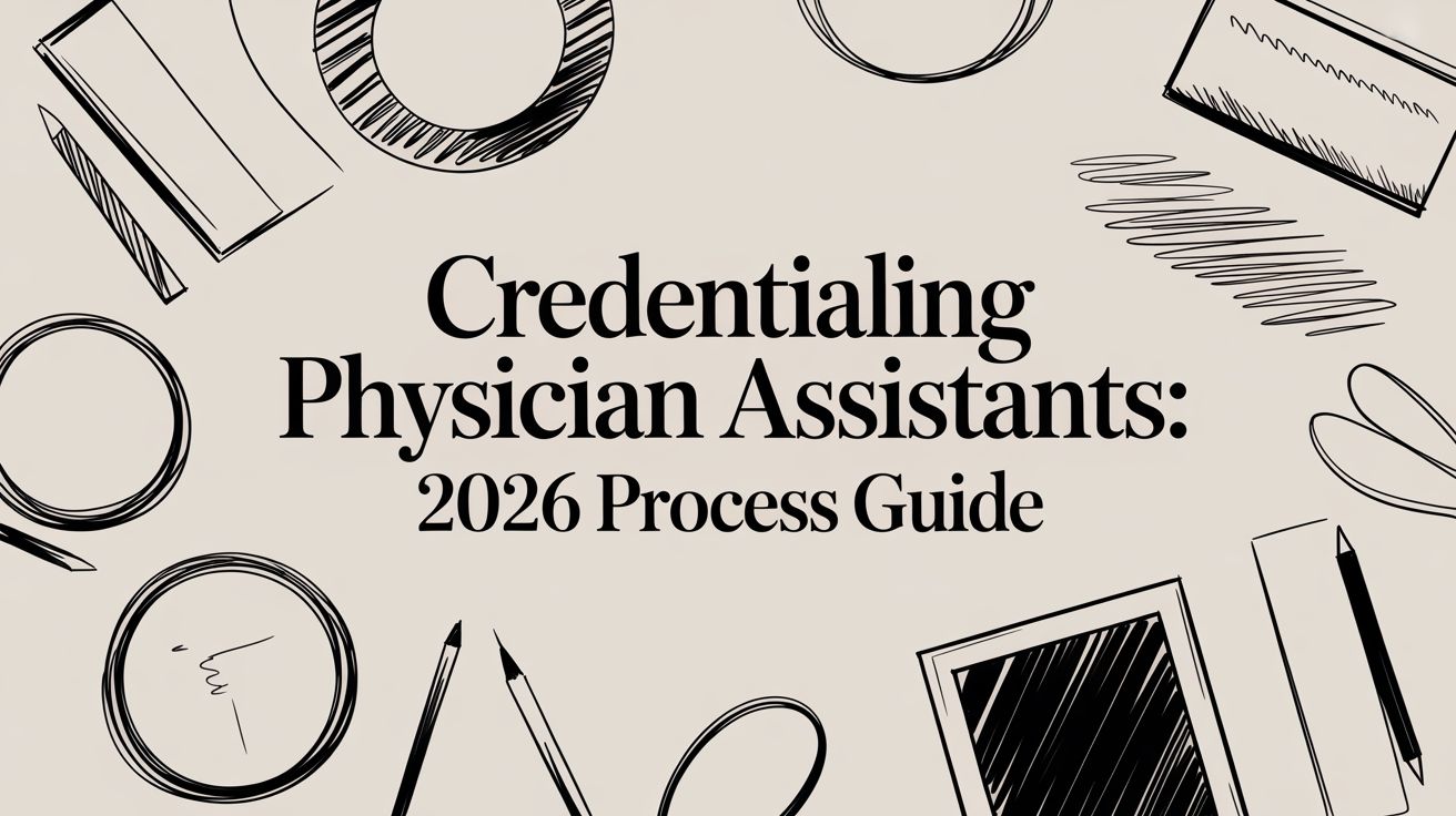 Credentialing Physician Assistants: 2026 Pr... | WeekdayDoc