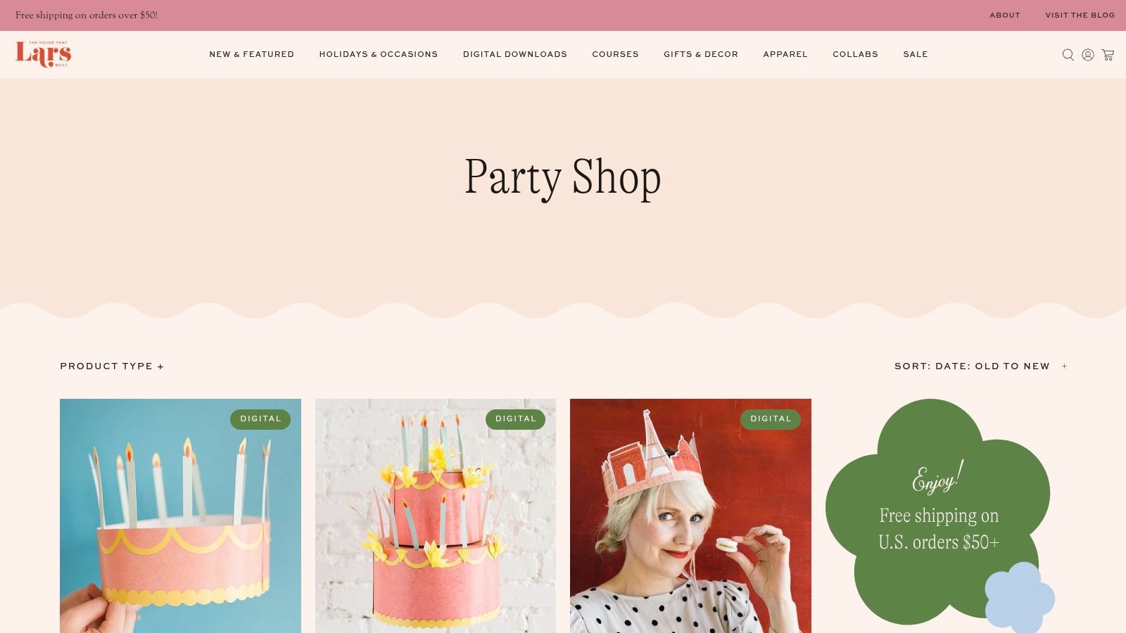 The House That Lars Built – Party Shop