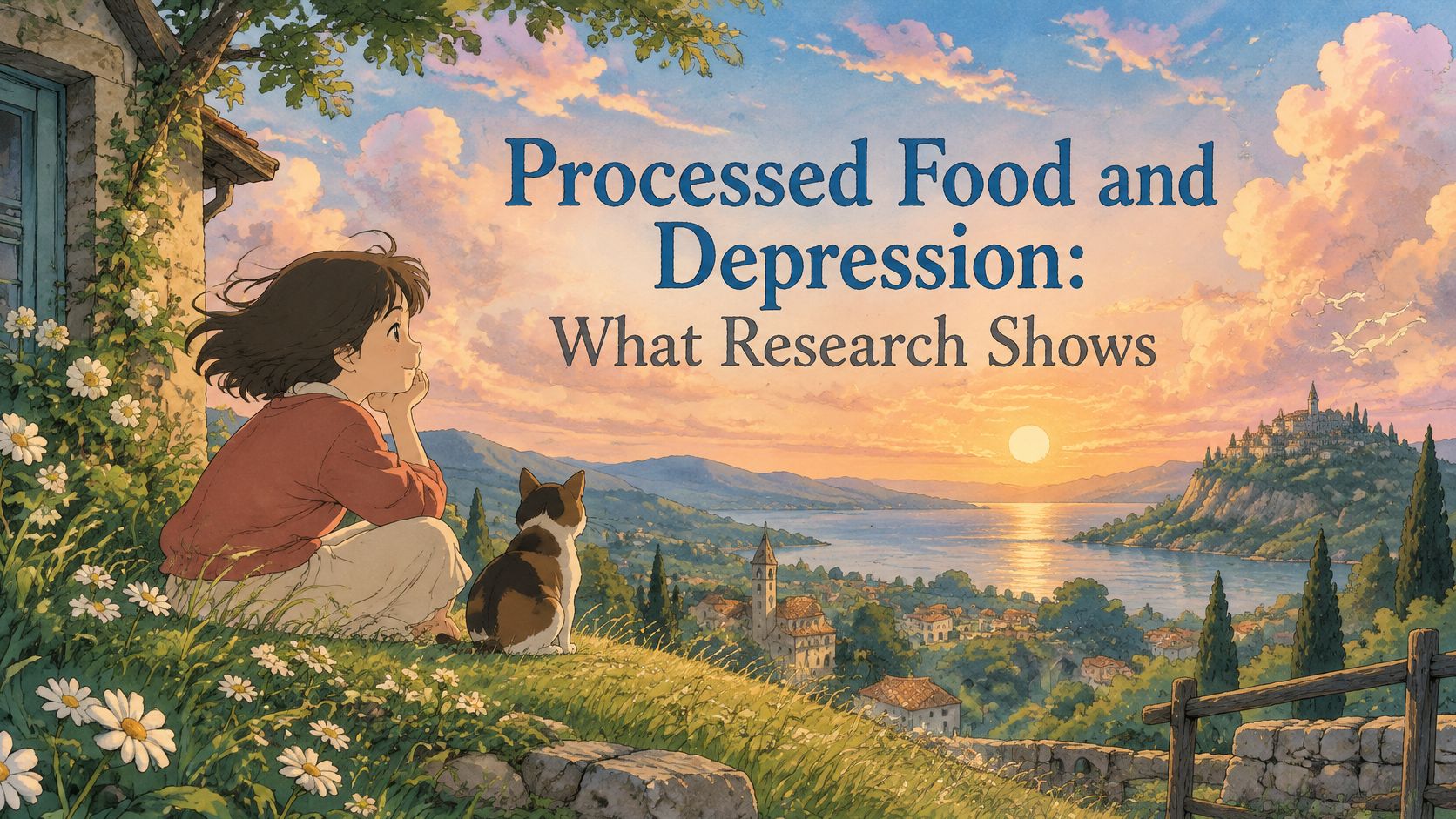 🧠 Processed Food and Depression: What Research Shows