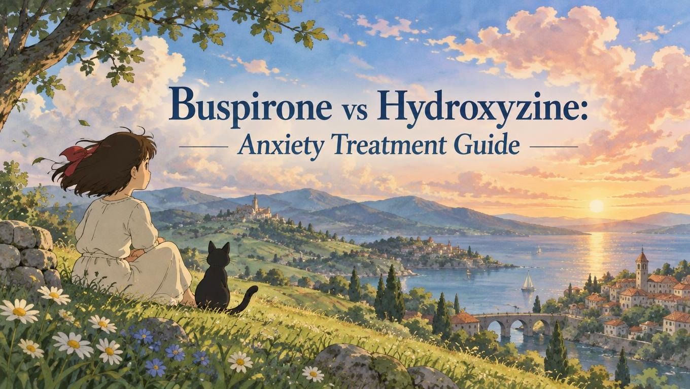 Buspirone vs Hydroxyzine: Anxiety Treatment Guide
