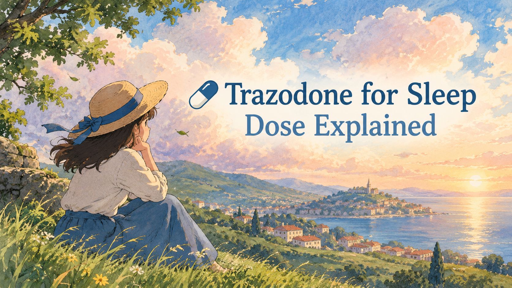 💊 Trazodone for Sleep Dose Explained