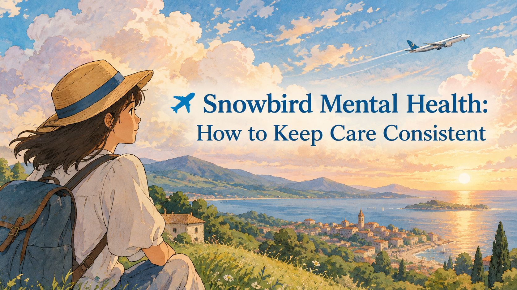 🛫 Snowbird Mental Health: How to Keep Care Consistent