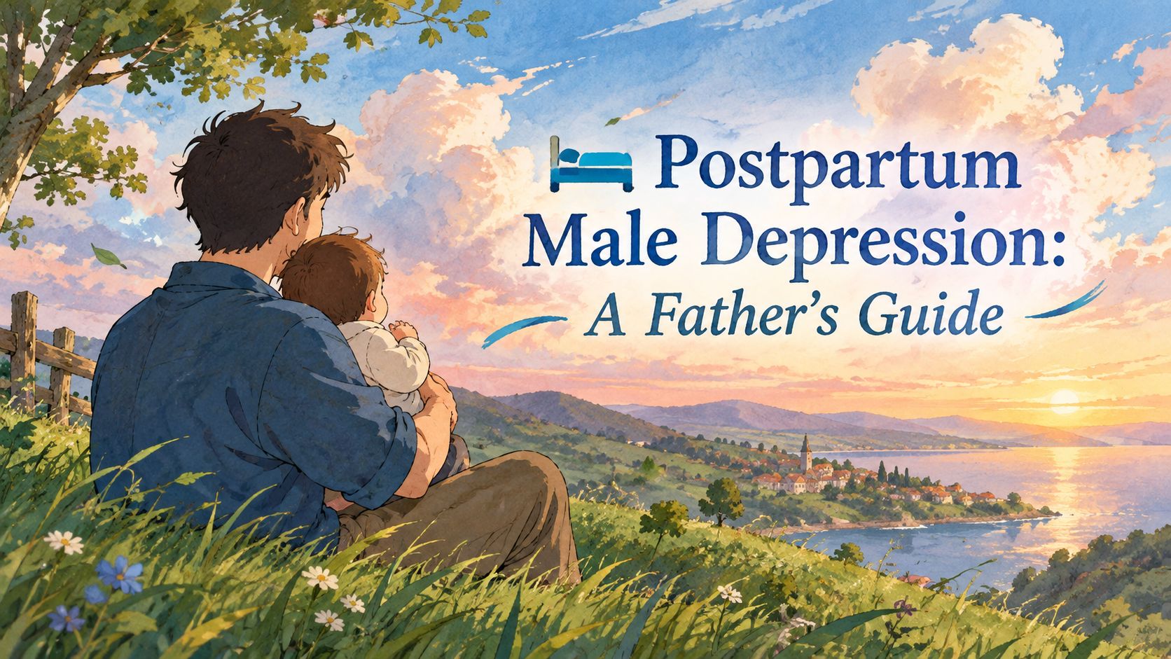 🛌 Postpartum Male Depression: A Father's Guide