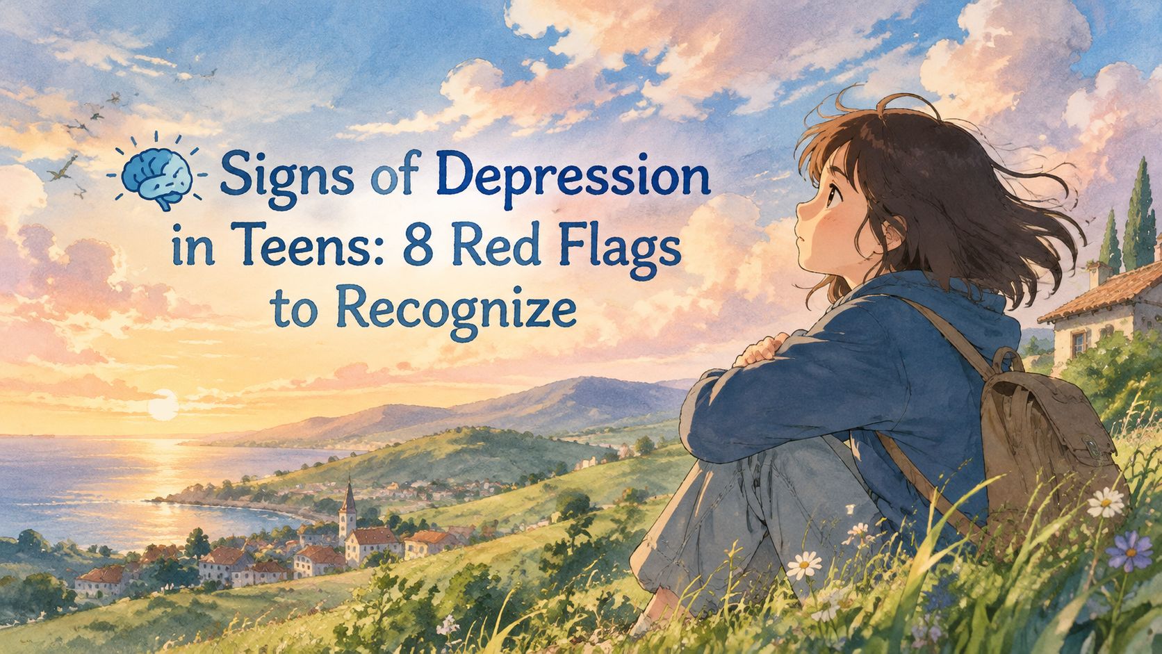 🧠Signs of Depression in Teens: 8 Red Flags to Recognize