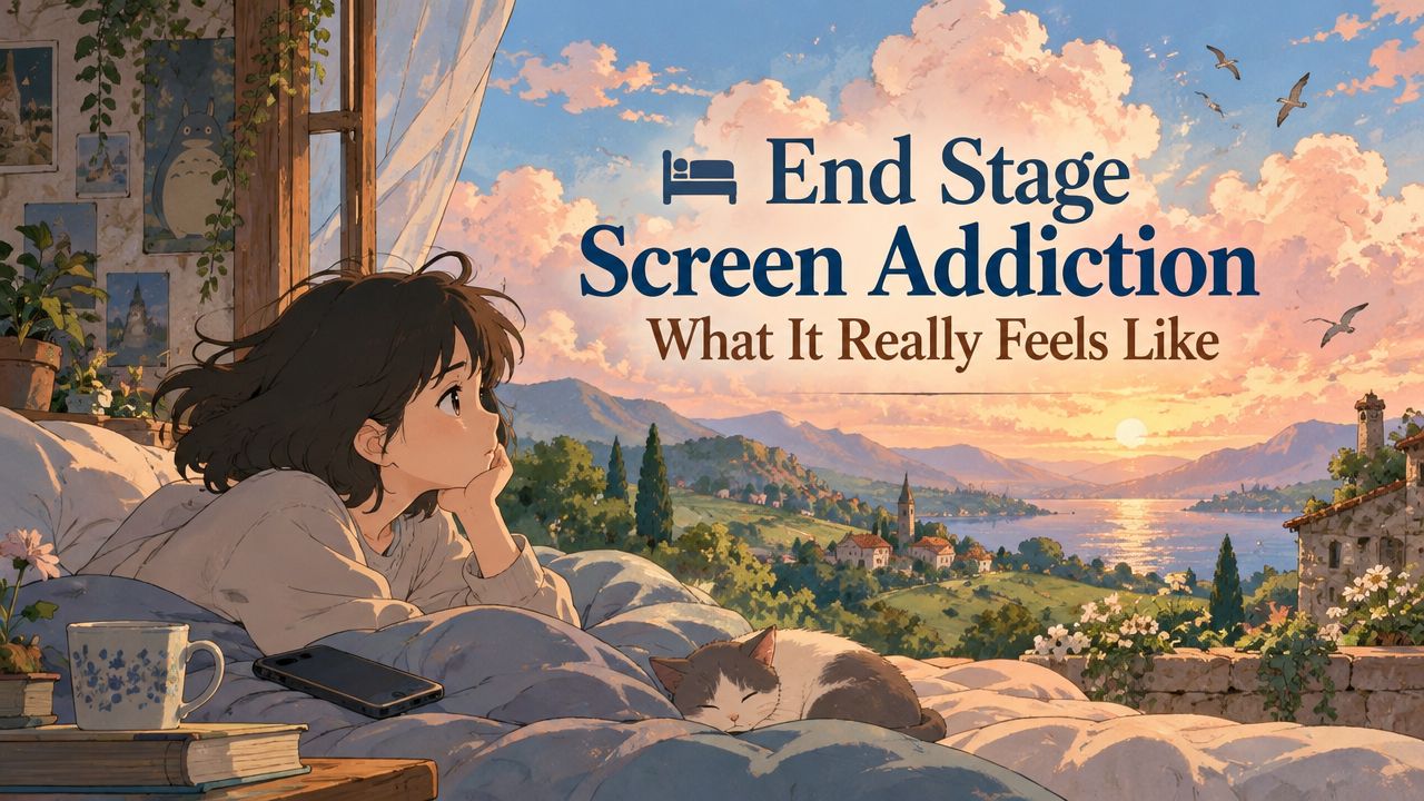 🛌 End Stage Screen Addiction What It Really Feels Like