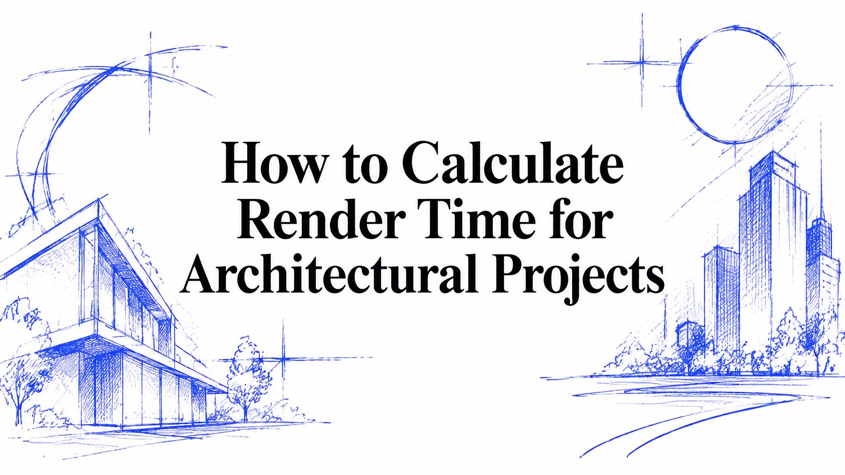 How to Calculate Render Time for Architectural Projects