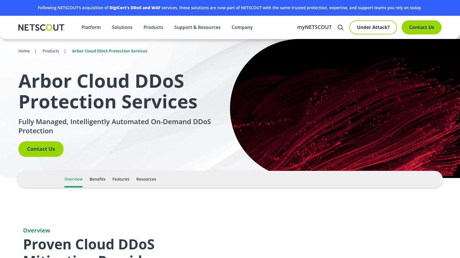 Vercara UltraDDoS Protect (formerly Neustar Security Services)