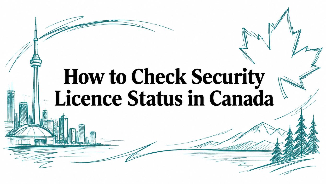 How to Check Security Licence Status in Canada