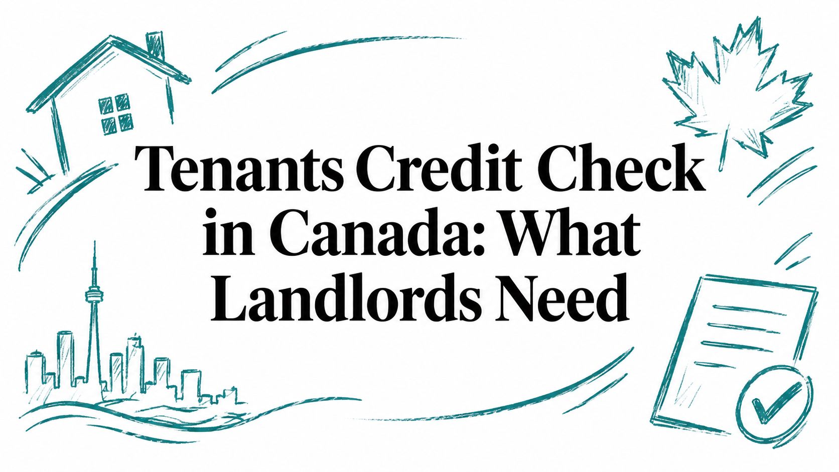 Tenants Credit Check in Canada: What Landlords Need