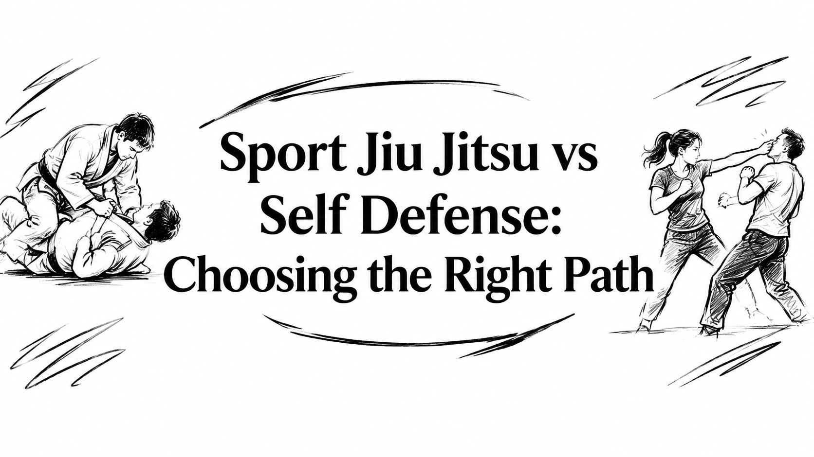 Sport Jiu Jitsu vs Self Defense: Choosing the Right Path