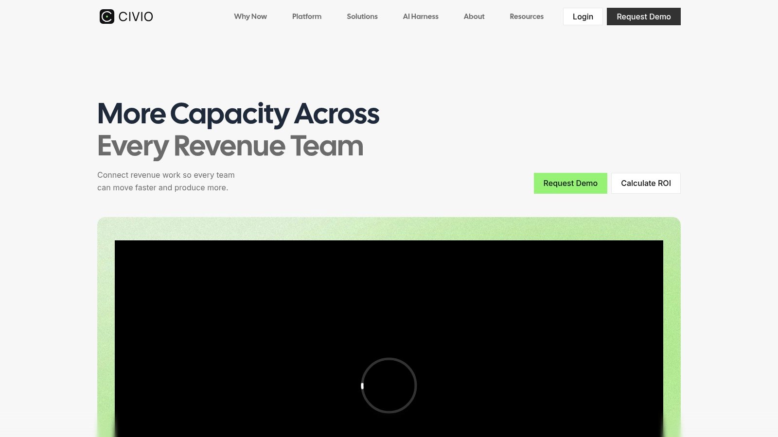 Civio website homepage screenshot