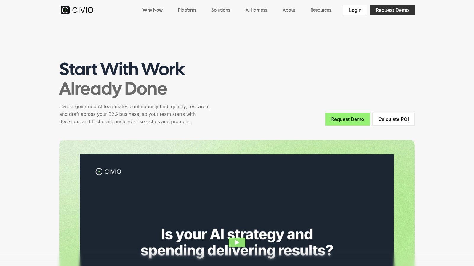 Civio.ai official website