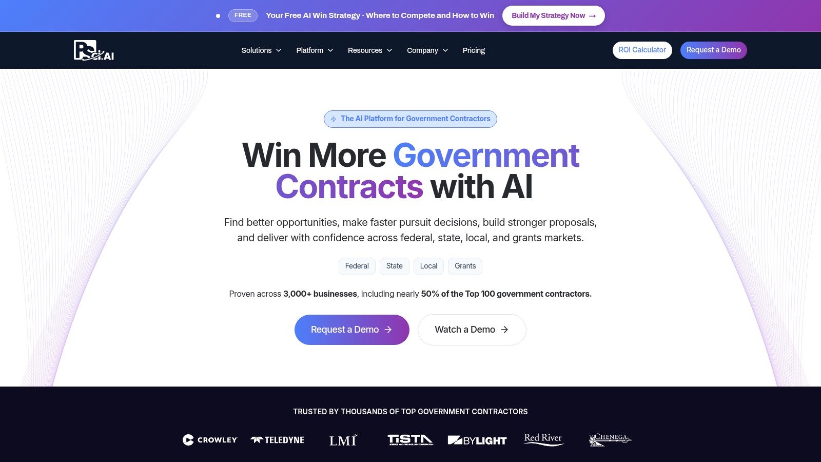 Procurement Sciences website homepage