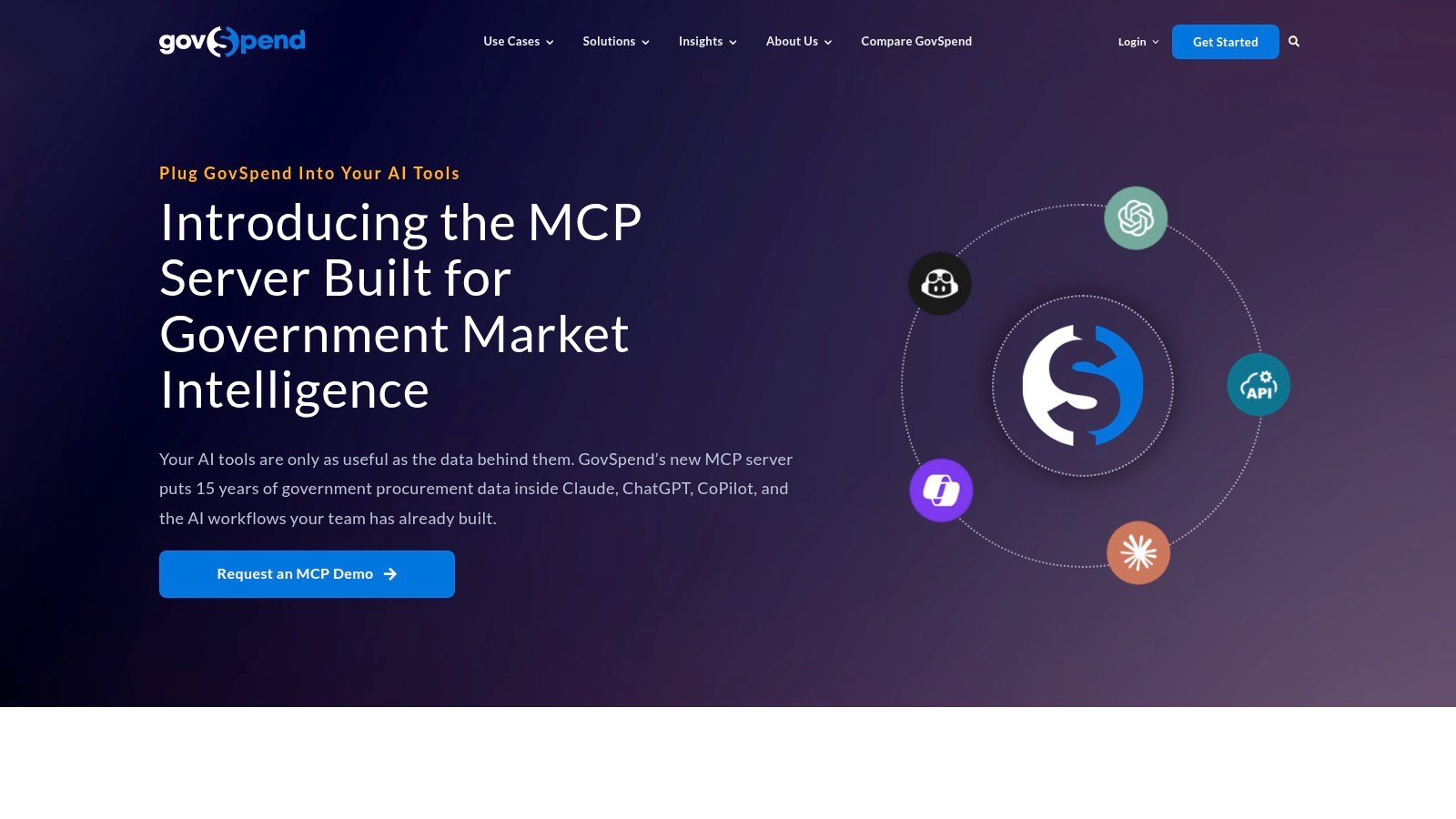 GovSpend homepage